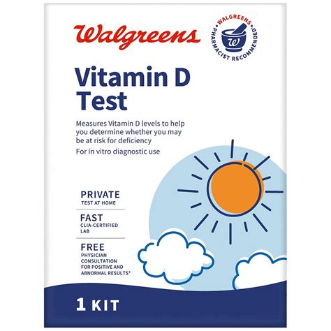 vitamin d test kit walgreens